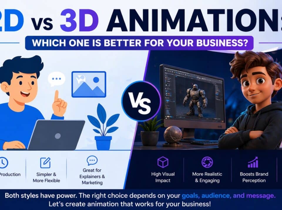 2D vs 3D Animation: Which One Is Better for Your Business?