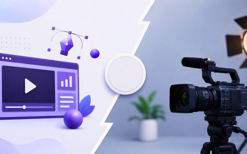 Motion Graphics vs Traditional Animation Video: The Stats Every Marketer Should Know