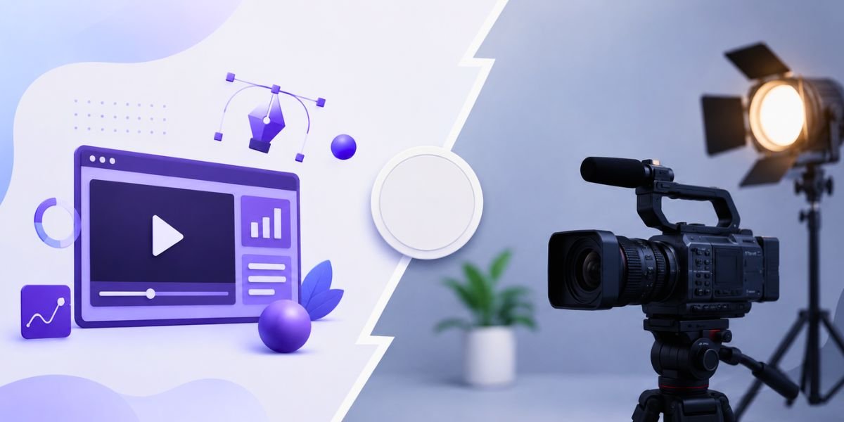 Motion Graphics vs Traditional Animation Video: The Stats Every Marketer Should Know