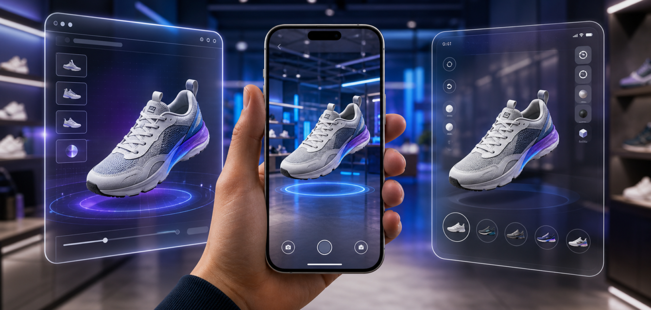 WebAR versus native AR app experience for retail product visualization in 2026