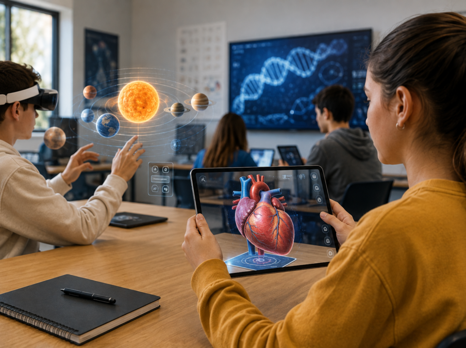 Discover how US schools and universities use Augmented Reality (AR) in 2026 to create interactive learning experiences, improve student engagement, and enhance classroom education with immersive technology.