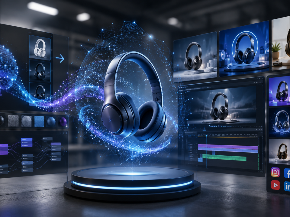 Discover how US brands use AI-powered 3D product animation in 2026 to scale high-quality video content faster. Learn about generative AI workflows, benefits, tools, and strategies for creating engaging marketing videos efficiently.