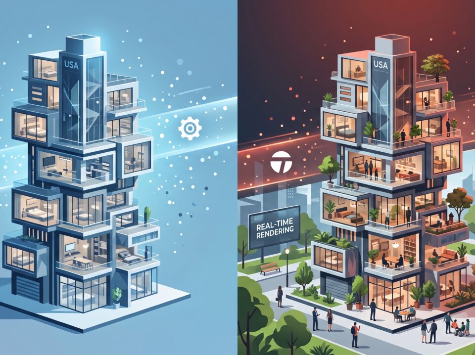 Unreal Engine 5 vs Twinmotion USA | Real-Time Rendering 2026
